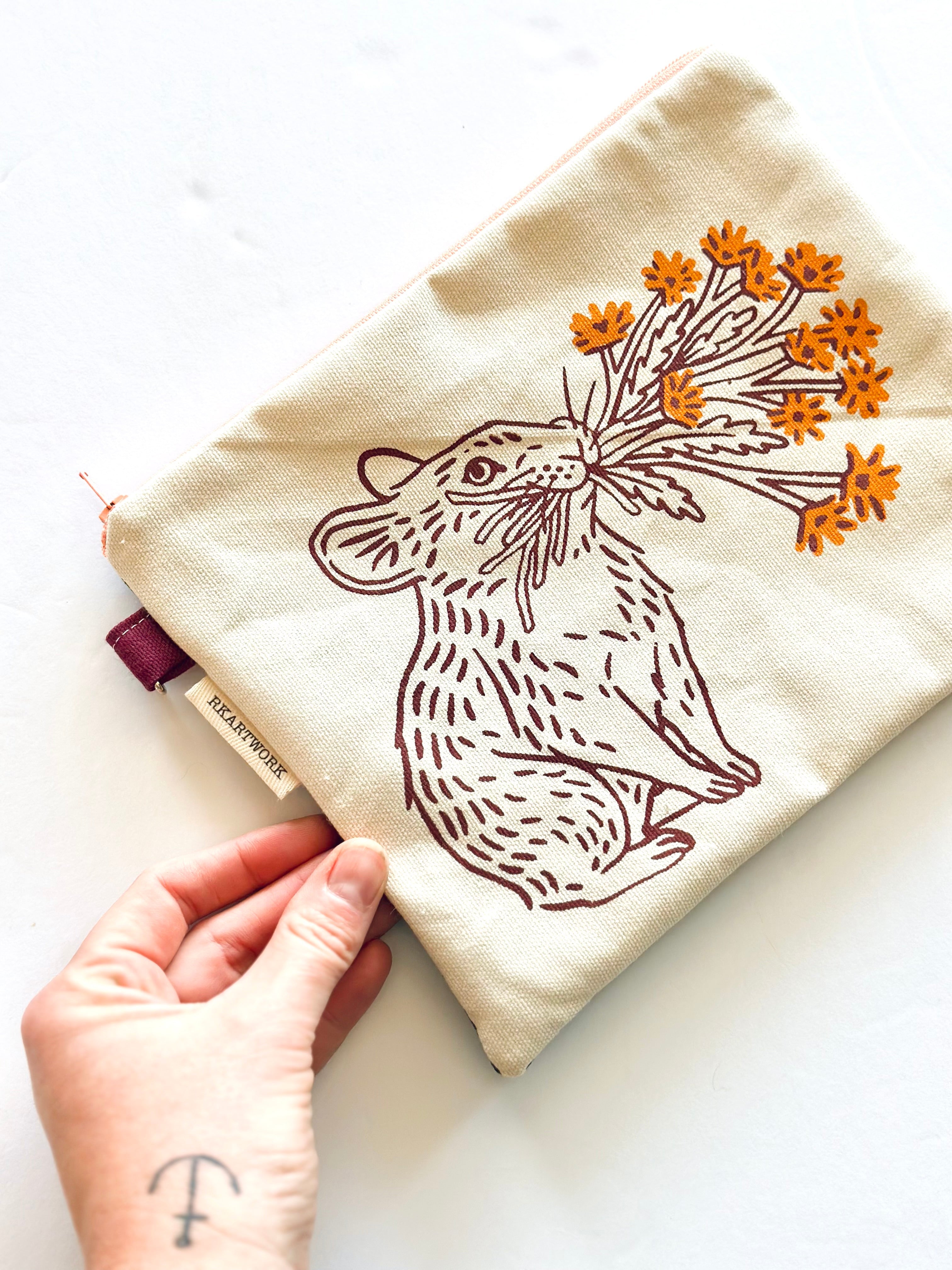 Zippered Pouches