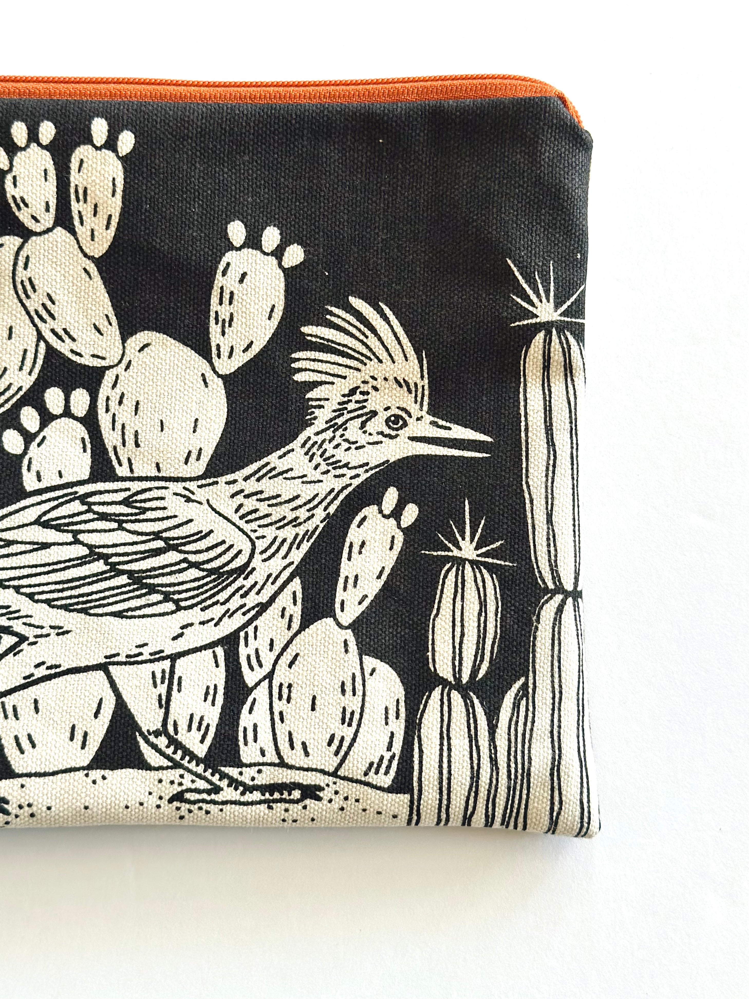 Roadrunner Zippered Bag