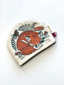 Fox + Mushroom Pouch