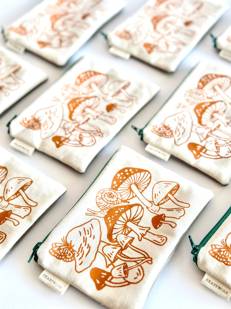 Mad for Mushrooms - Ochre