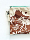 Coyote Zippered Bag