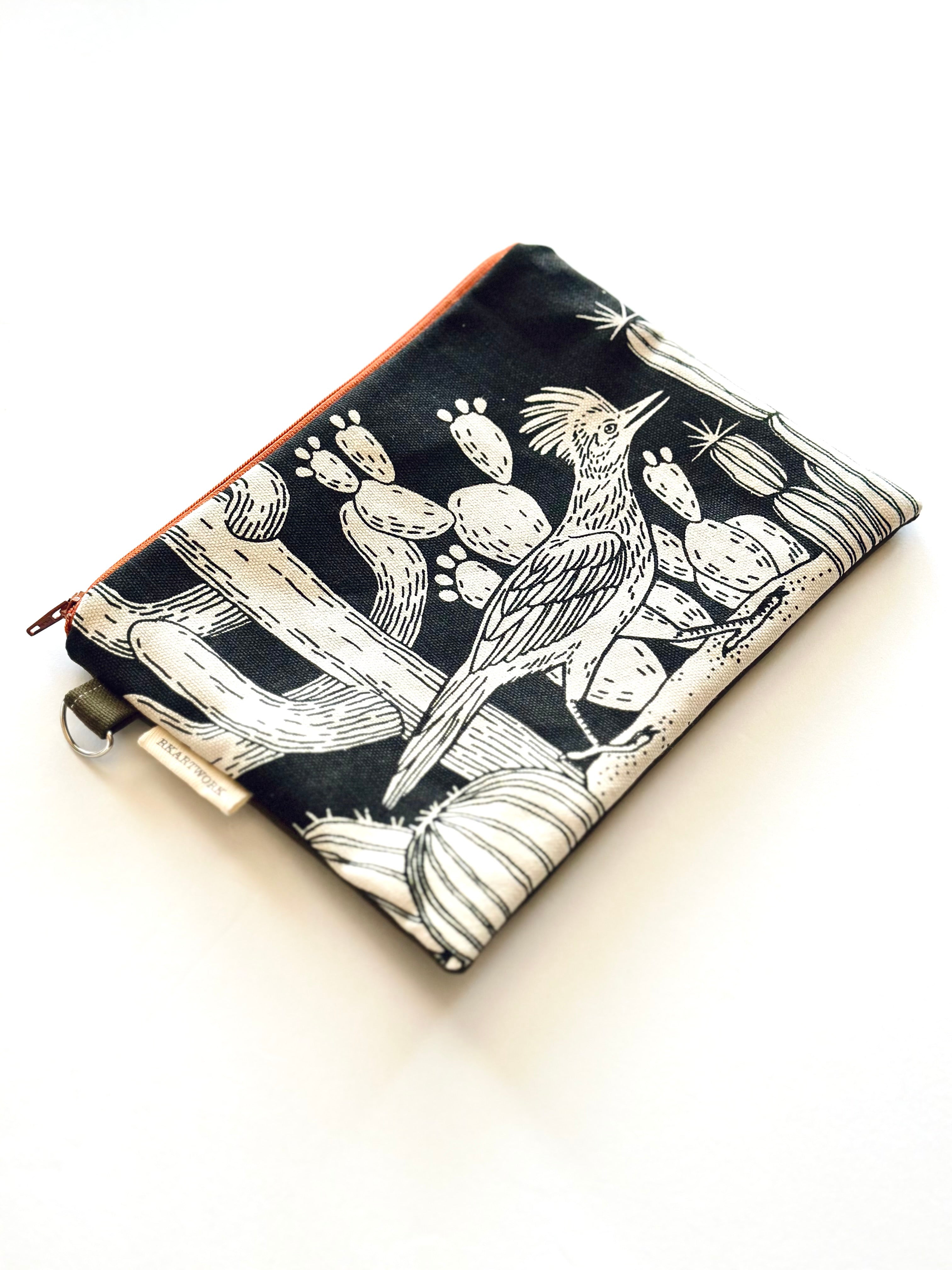 Roadrunner Zippered Bag
