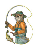 River Otter - Gone Fishin’ - Print