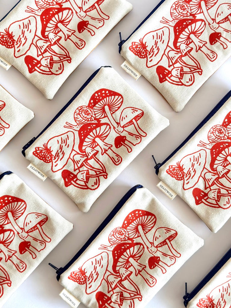 Mad for Mushrooms - Red