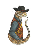 Rattlesnake - Western - Print