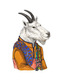 Mountain Goat - Climber - Print