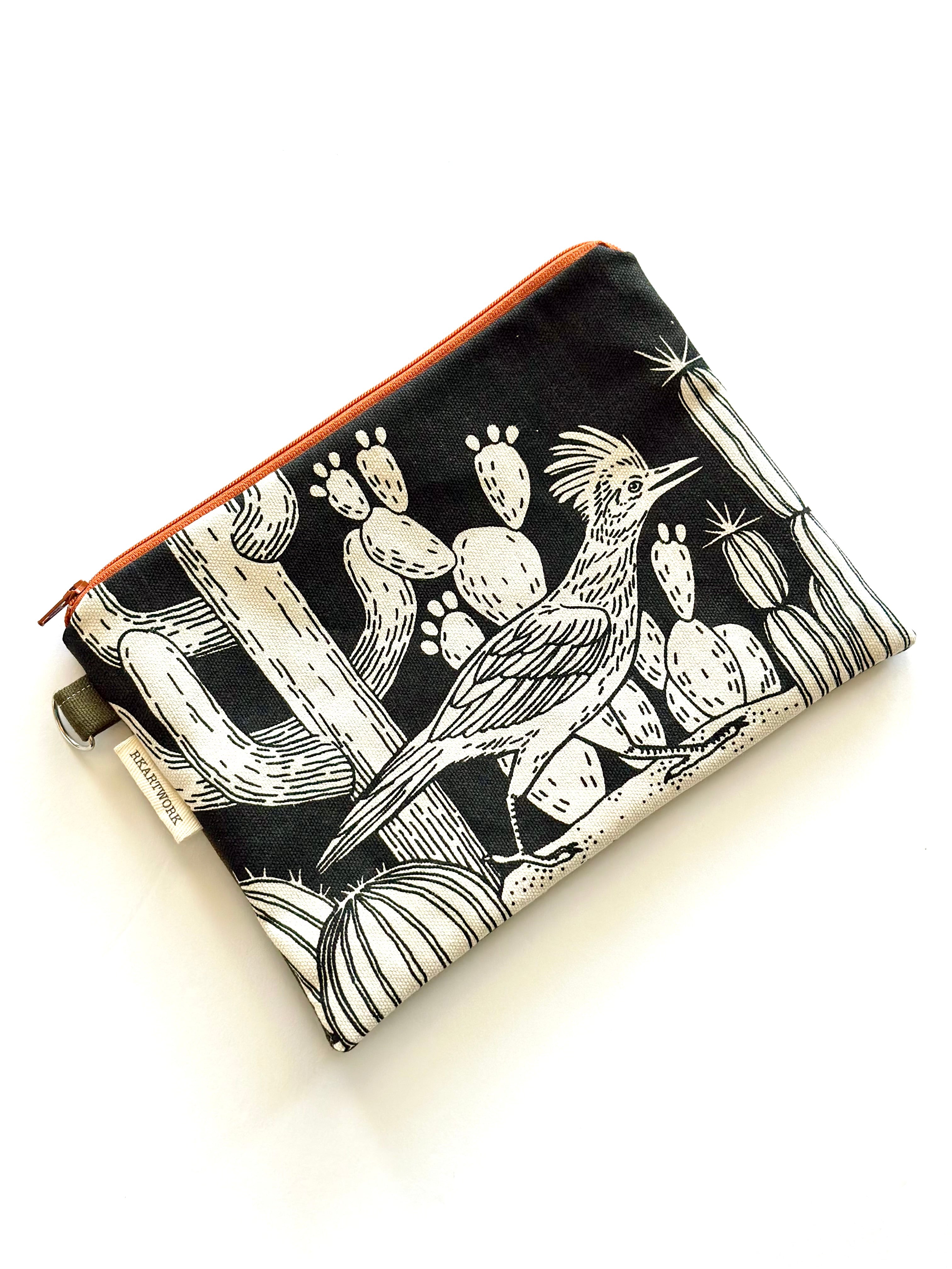 Roadrunner Zippered Bag