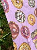 Pigeon + Donuts - Snack Attack - Tea Towel
