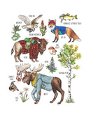 Camp Critters - Print