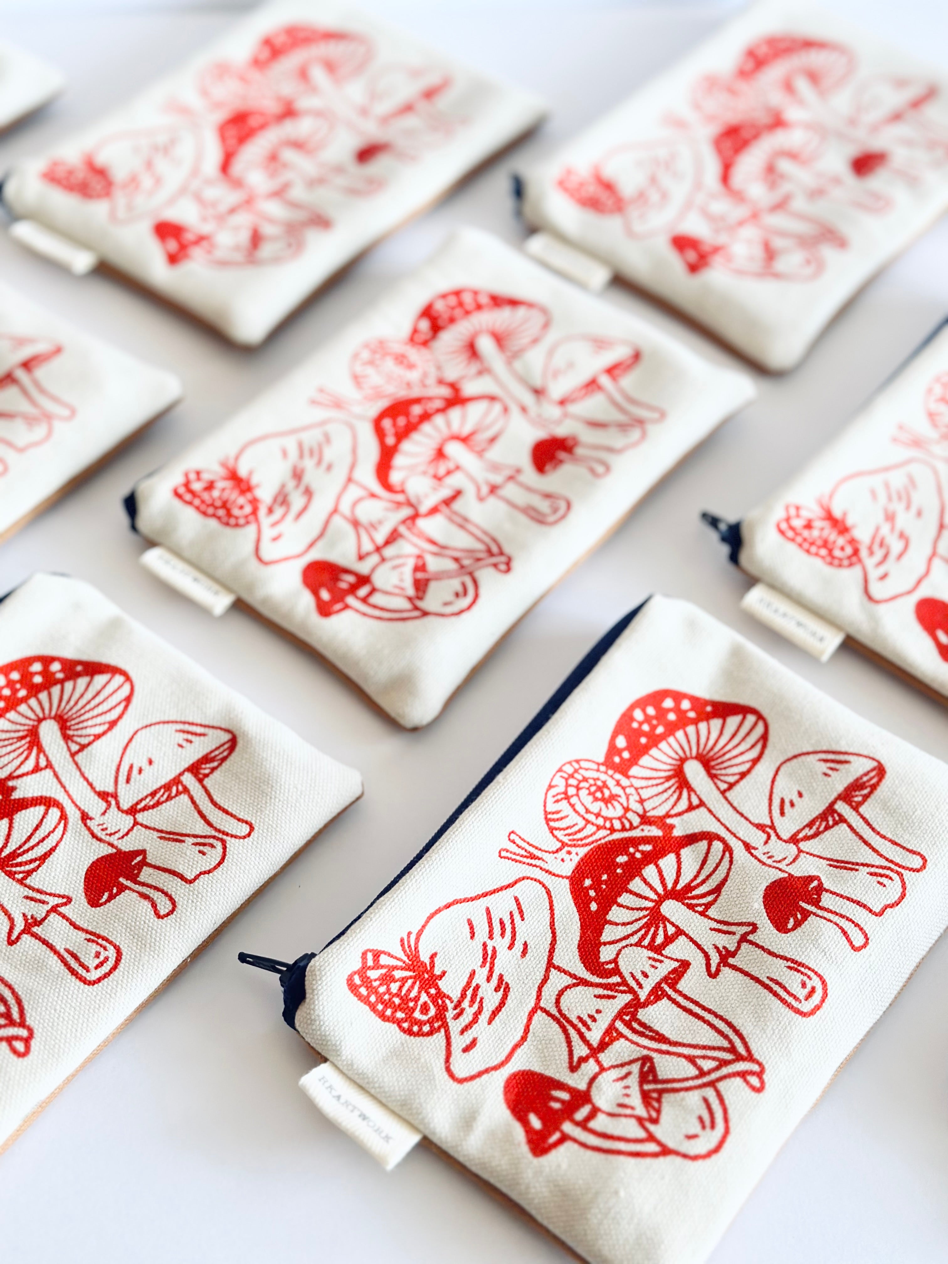 Mad for Mushrooms - Red