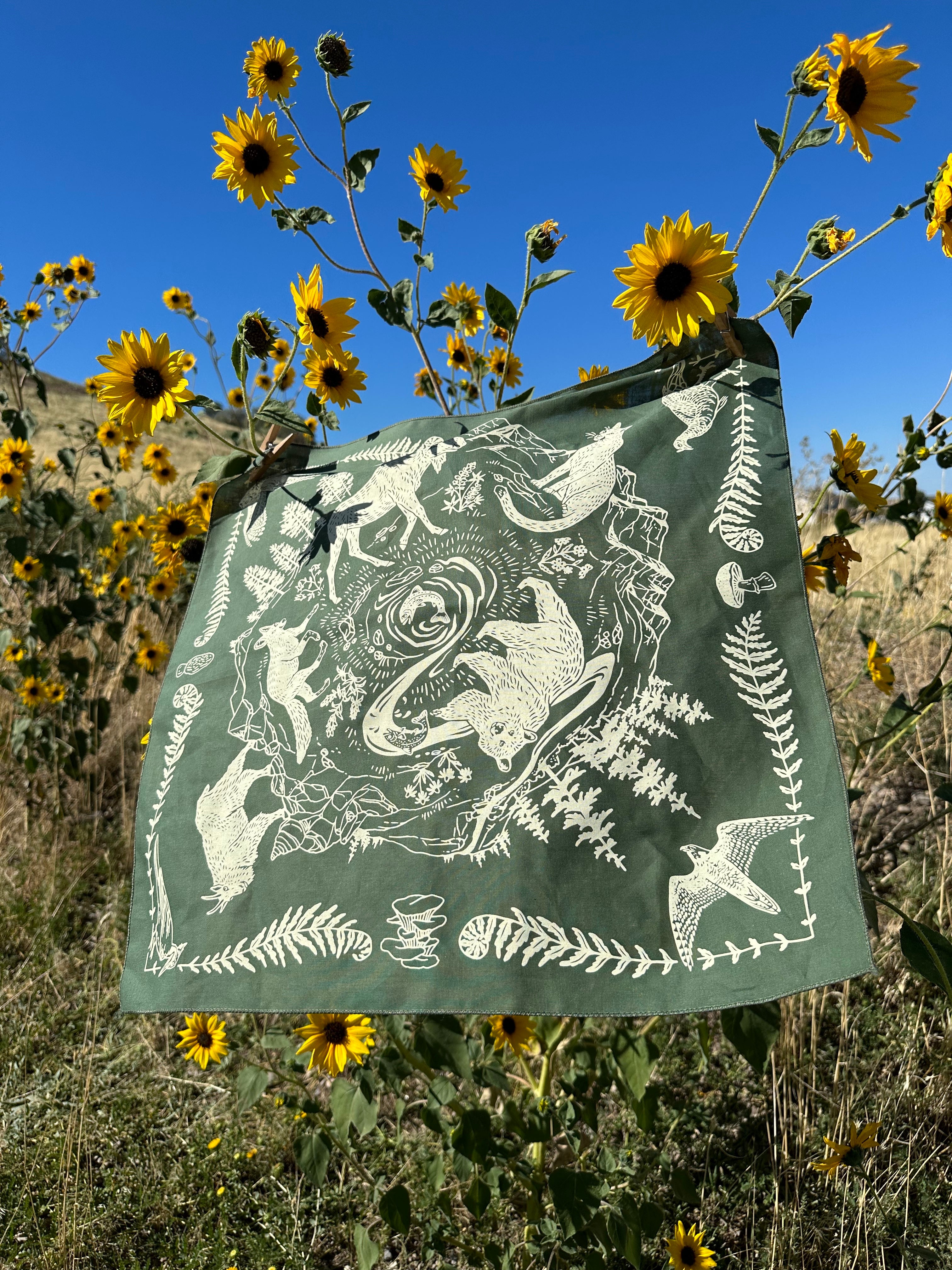 Camp Critters Bandana