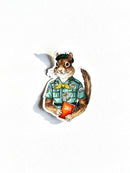 Chipmunk Daisy Scout - Vinyl Sticker