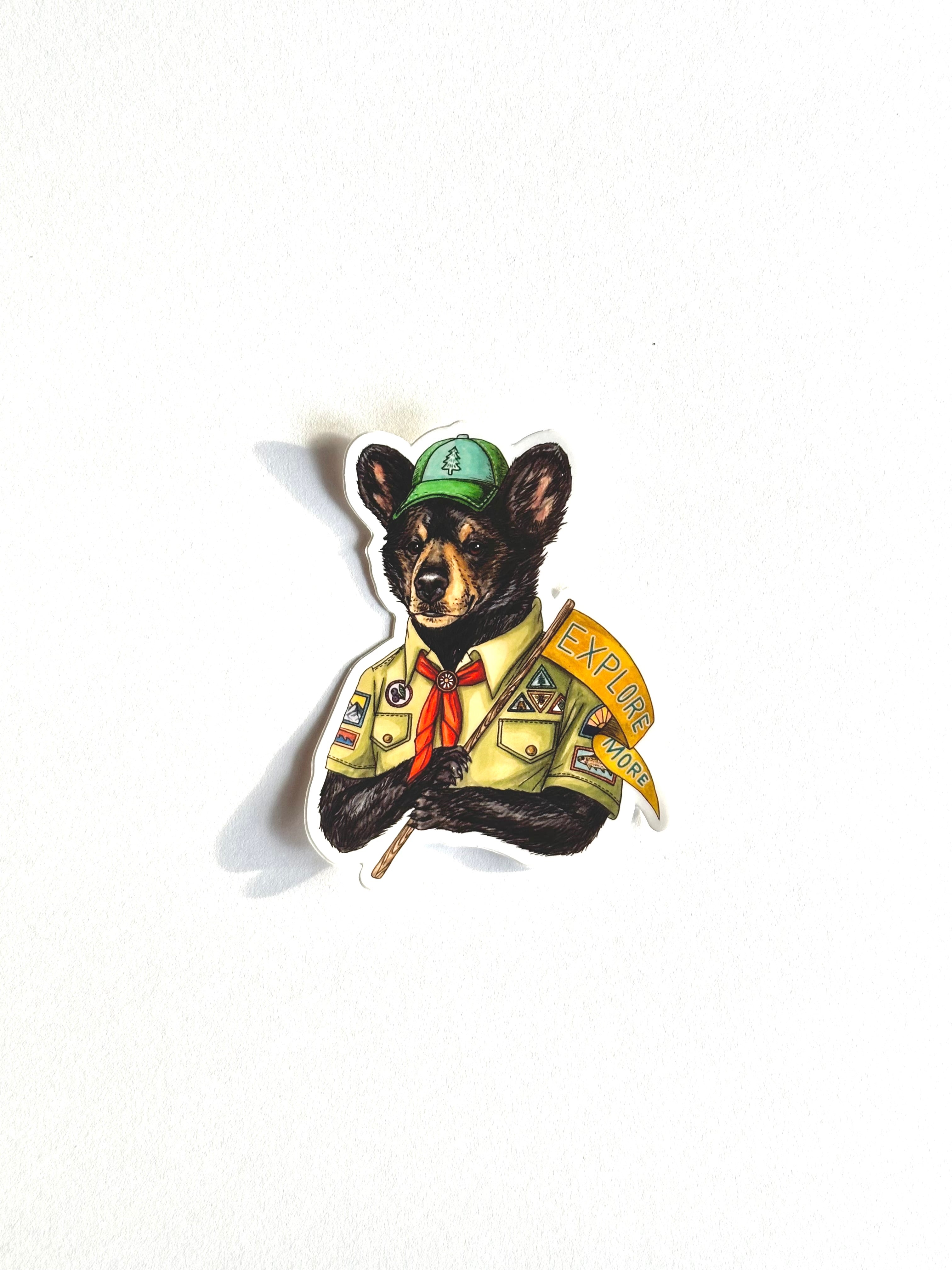 Bear Cub Scout - Vinyl Sticker