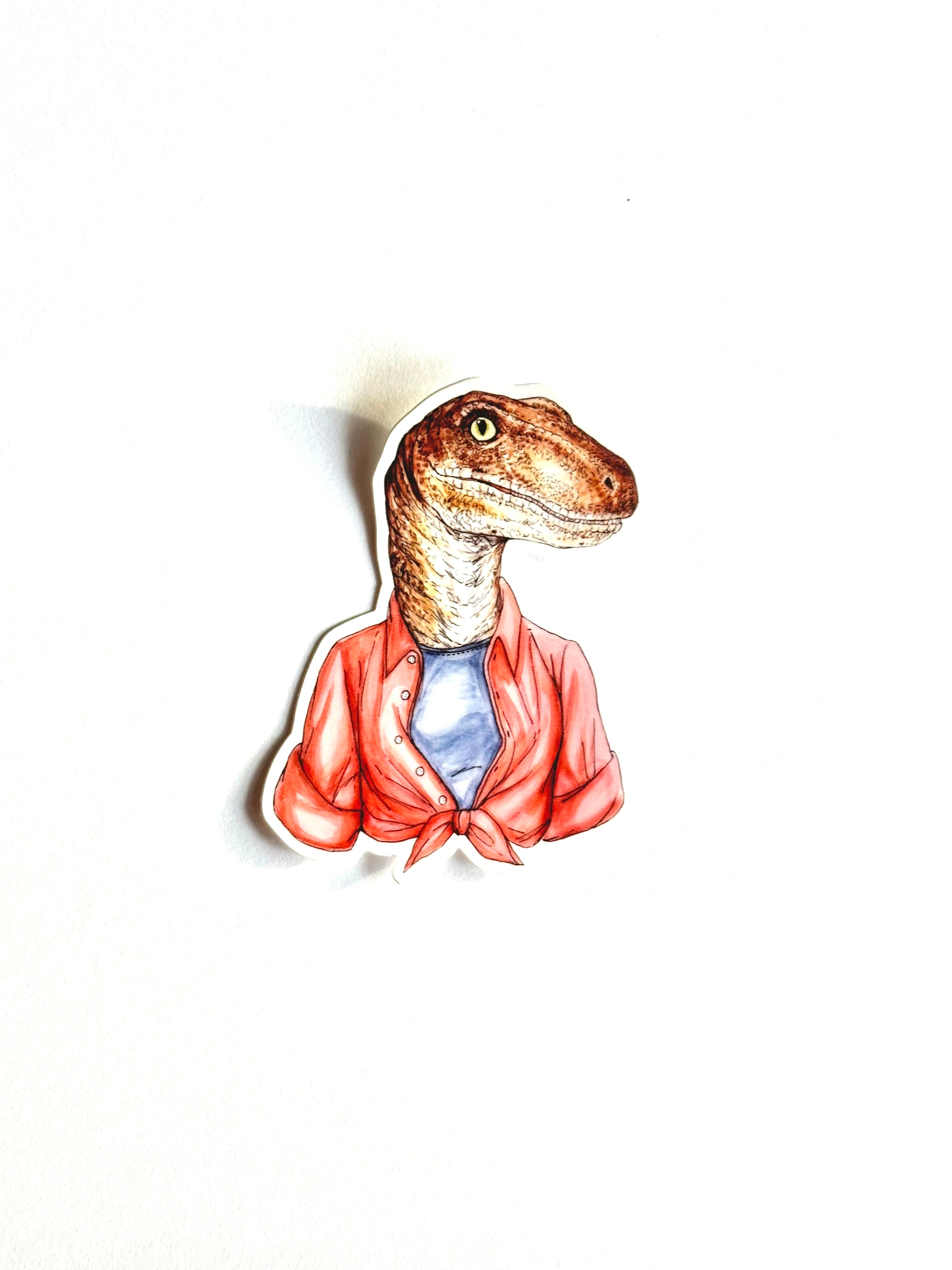 Velociraptor - Vinyl Sticker