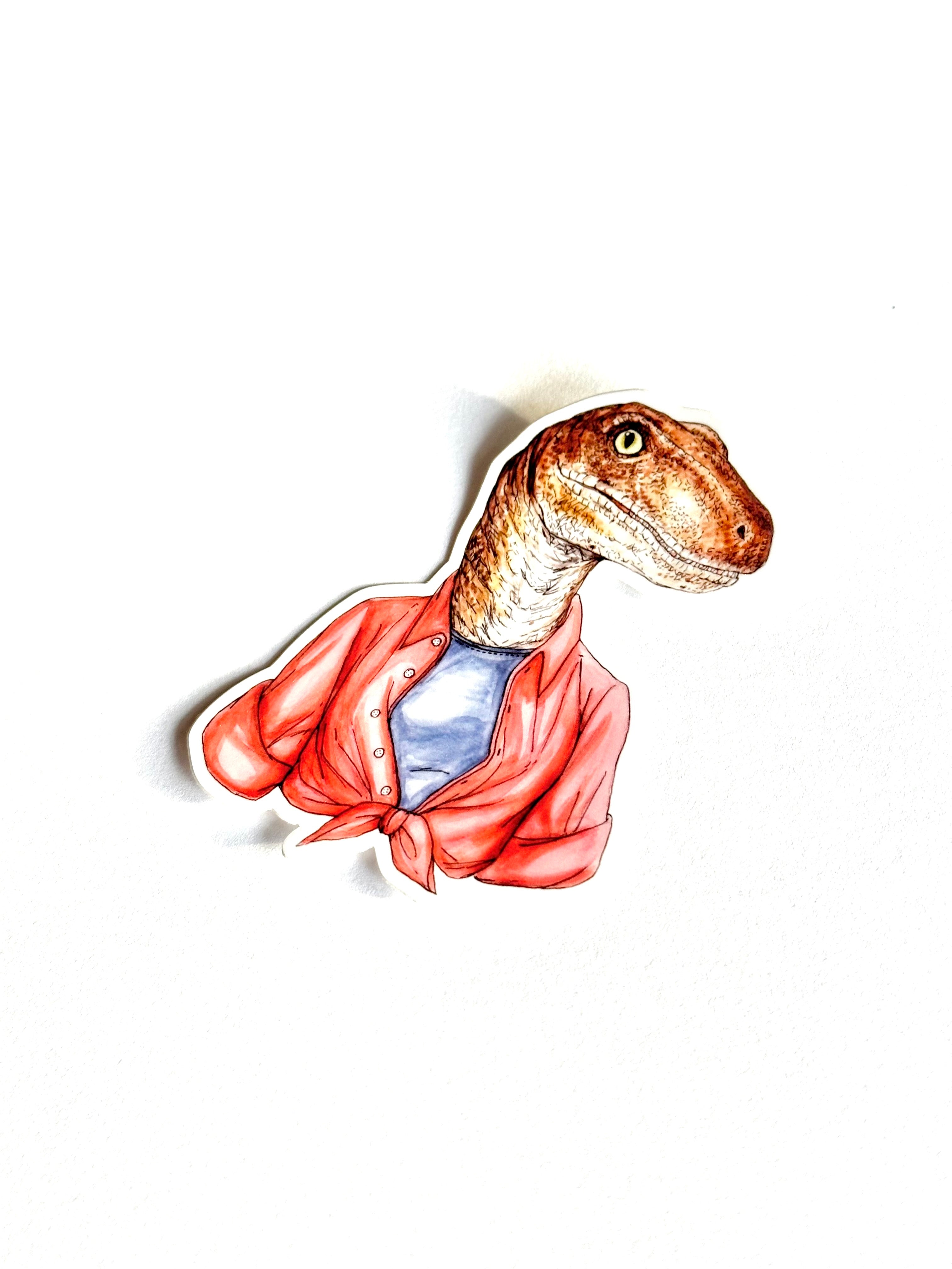 Velociraptor - Vinyl Sticker