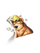 Bear + Honey - Vinyl Sticker