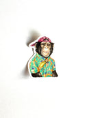 Chimp + Banana - Vinyl Sticker