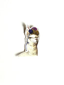 Alpaca + Yarn - Vinyl Sticker