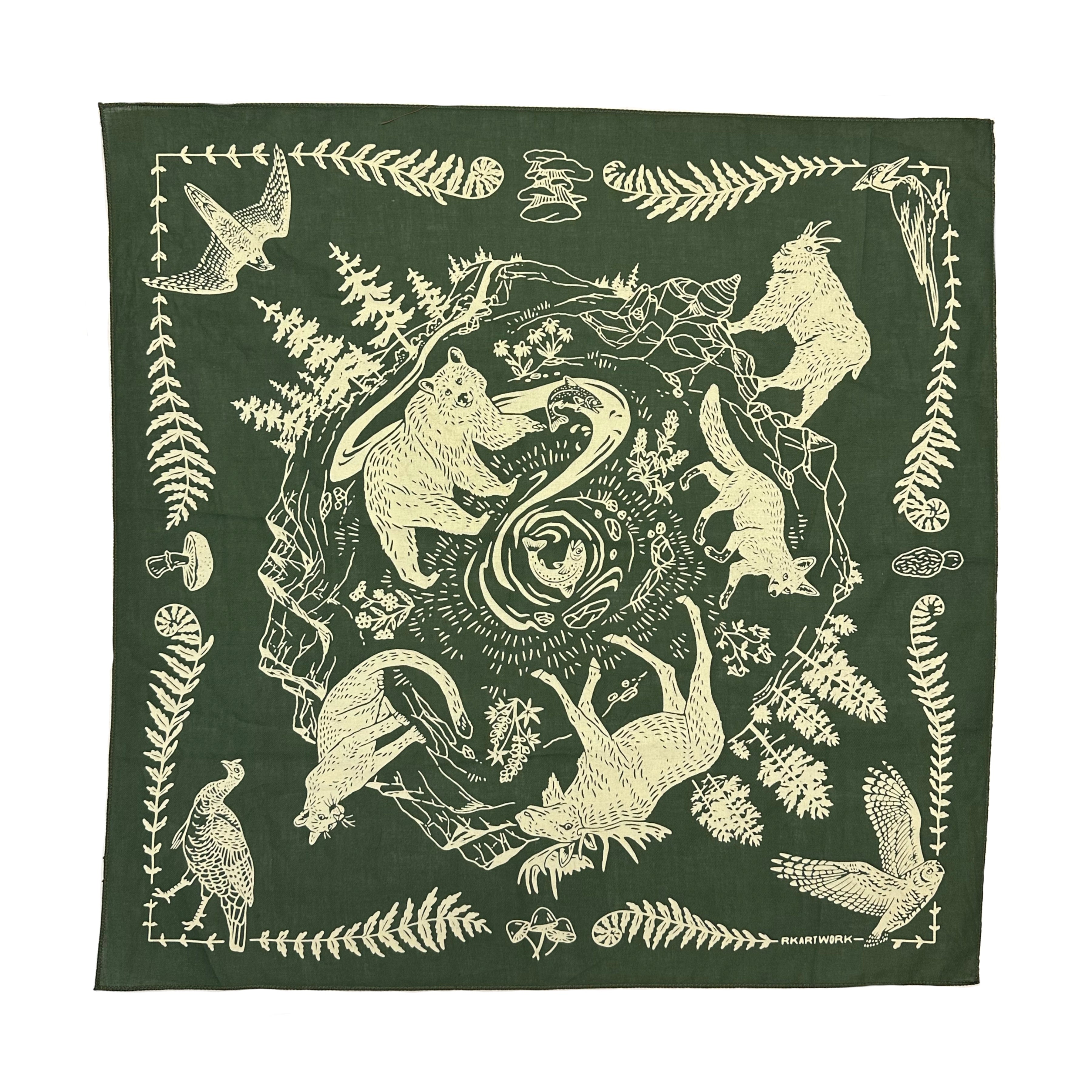 Camp Critters Bandana